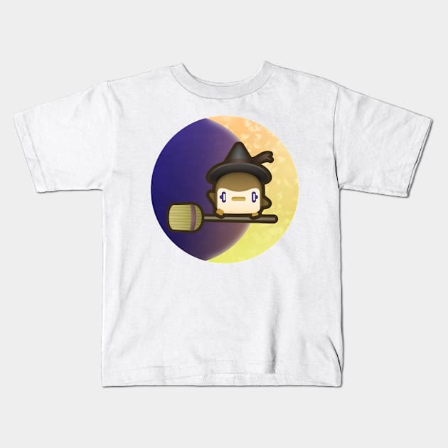 P.B. Bonbon - Halloween Witch Costume Kids T-Shirt by Designeroos